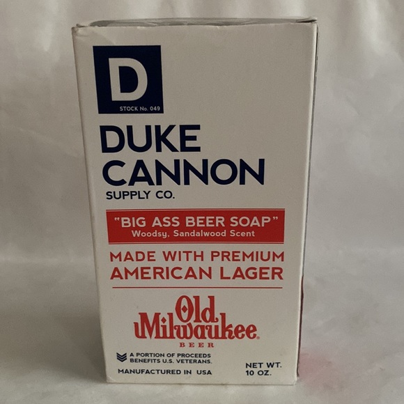 DUKE CANNON BIG BEER SOAP WOODSY Sandalwood Scent 10oz NIB - Picture 6 of 11